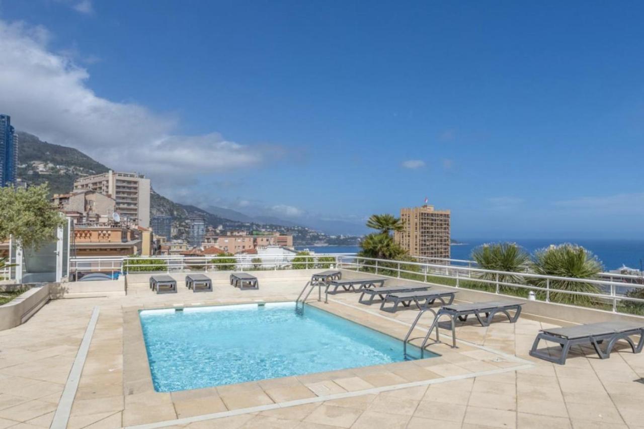 Over Monaco Apartment - 100M From Monaco - Roof Swimming Pool Босолей Экстерьер фото